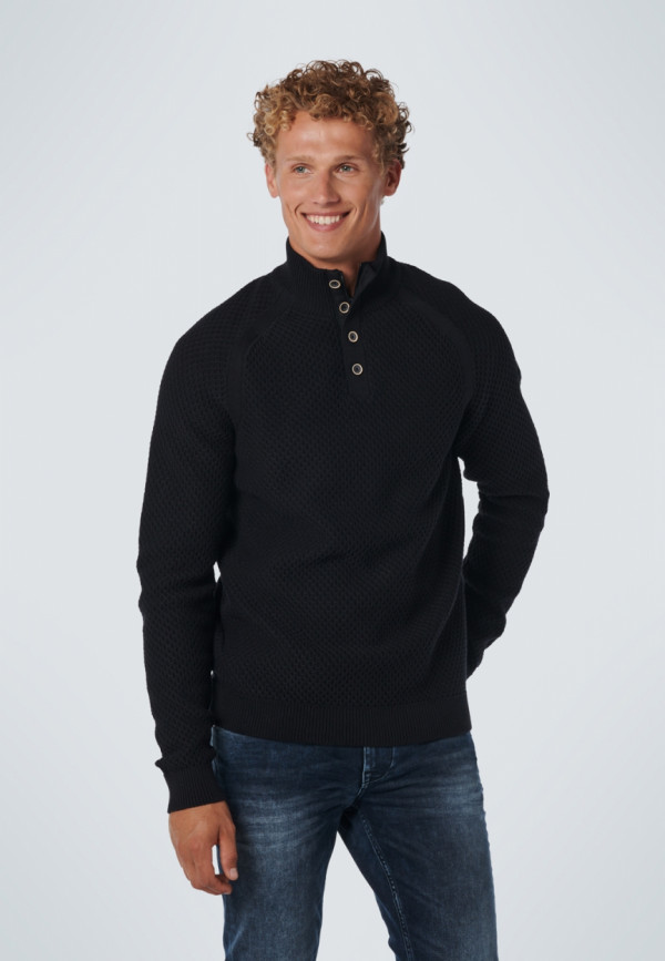 ΠΛΕΚΤΟ ΠΟΥΛΟΒΕΡ ΖΑΚΑΡ HALF ZIP BUTTON