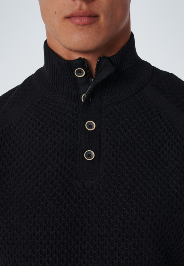 ΠΛΕΚΤΟ ΠΟΥΛΟΒΕΡ ΖΑΚΑΡ HALF ZIP BUTTON