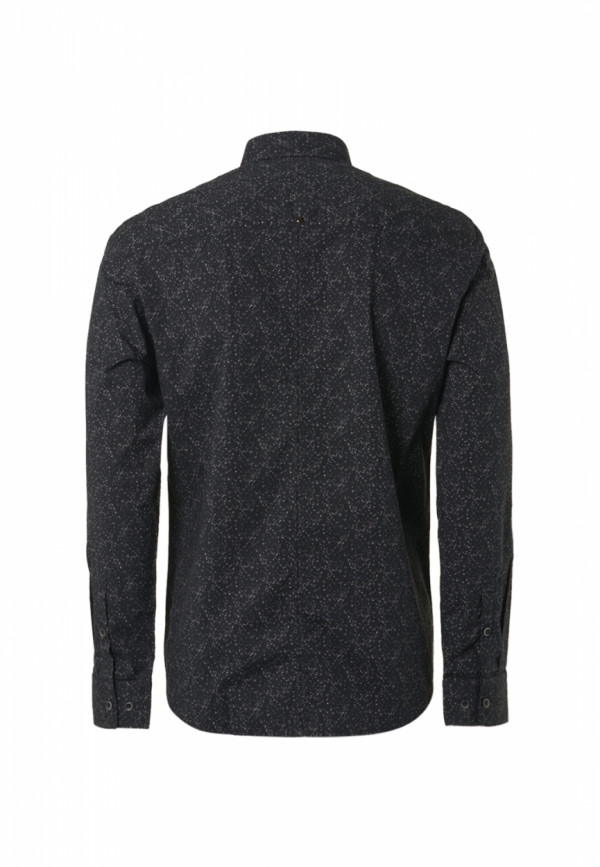 ΜΑΚΡΥΜΑΝΙΚΟ ΠΟΥΚΑΜΙΣΟ STRETCH ALL OVER PRINTED