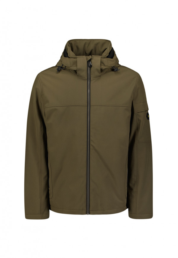 ΑΔΙΑΒΡΟΧΟ ΜΠΟΥΦΑΝ SHORT FIT REMOVABLE HOOD SOFTSHELL STRETCH
