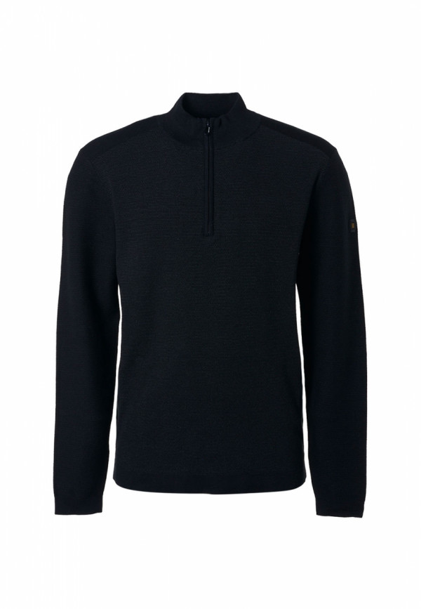 ΠΛΕΚΤΟ HALF ZIPPER 2 COLOURED JACQUARD