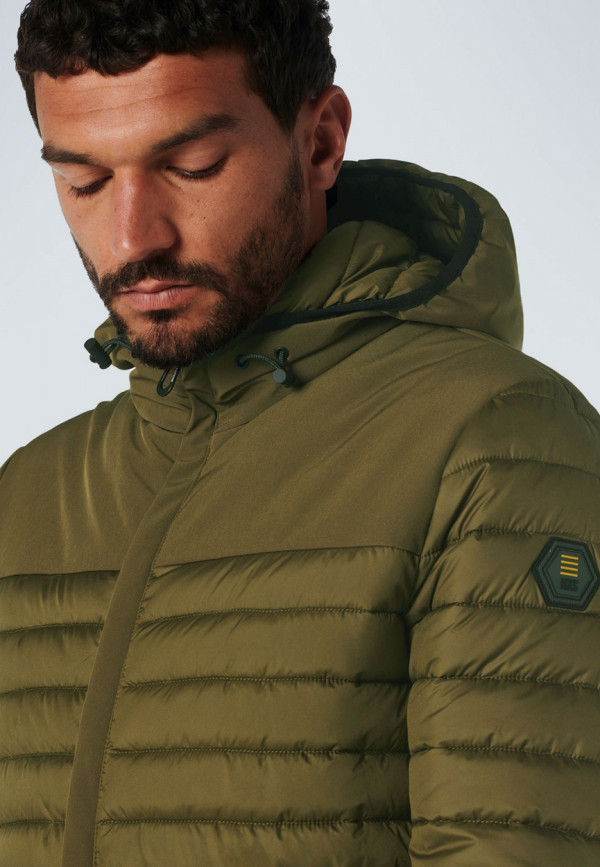 ΜΠΟΥΦΑΝ HOODED SHORT FIT PADDED MIX