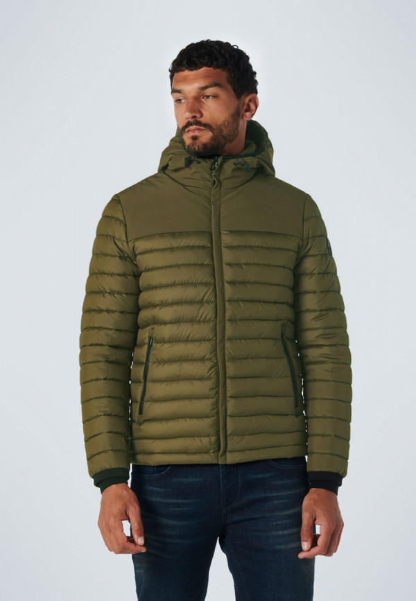 ΜΠΟΥΦΑΝ HOODED SHORT FIT PADDED MIX