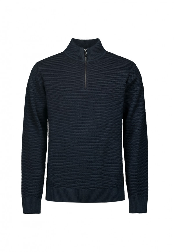 ΠΛΕΚΤΟ ΠΟΥΛΟΒΕΡ HALF-ZIP 2 COLOURED MELANGE