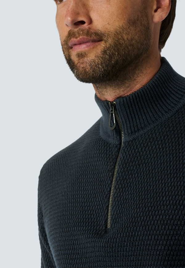 ΠΛΕΚΤΟ ΠΟΥΛΟΒΕΡ HALF-ZIP 2 COLOURED MELANGE