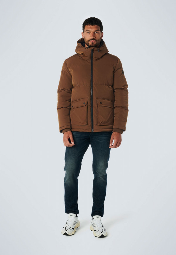 ΜΠΟΥΦΑΝ PADDED SHORT FIT HOODED