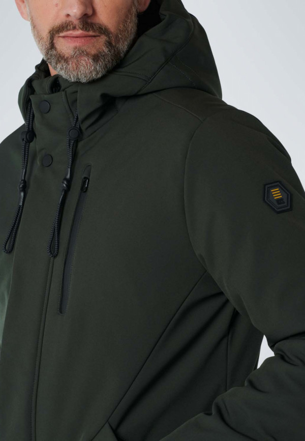 AΔΙΑΒΡOXO ΜΠΟΥΦΑΝ ME KΟΥΚΟΥΛΑ MID LONG SOFTSHELL STRETCH
