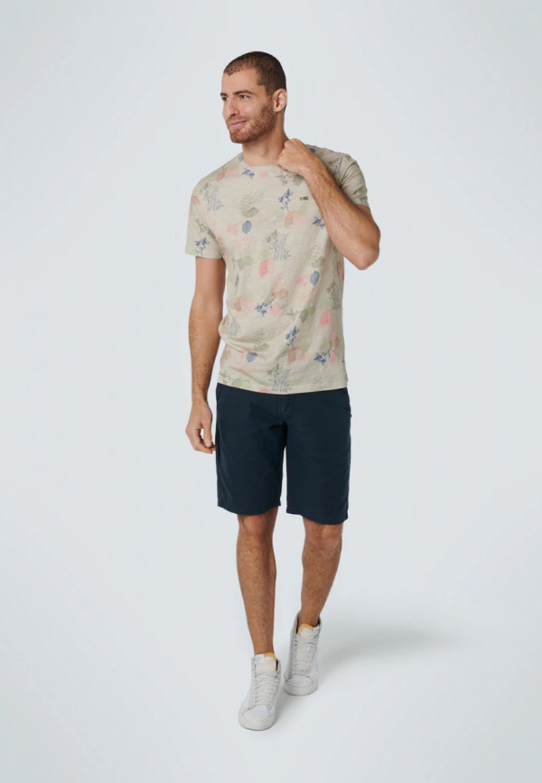 T-SHIRT ΑΠΟ ΟΡΓΑΝΙΚΟ ΒΑΜΒΑΚΙ ALL OVER PRINTED