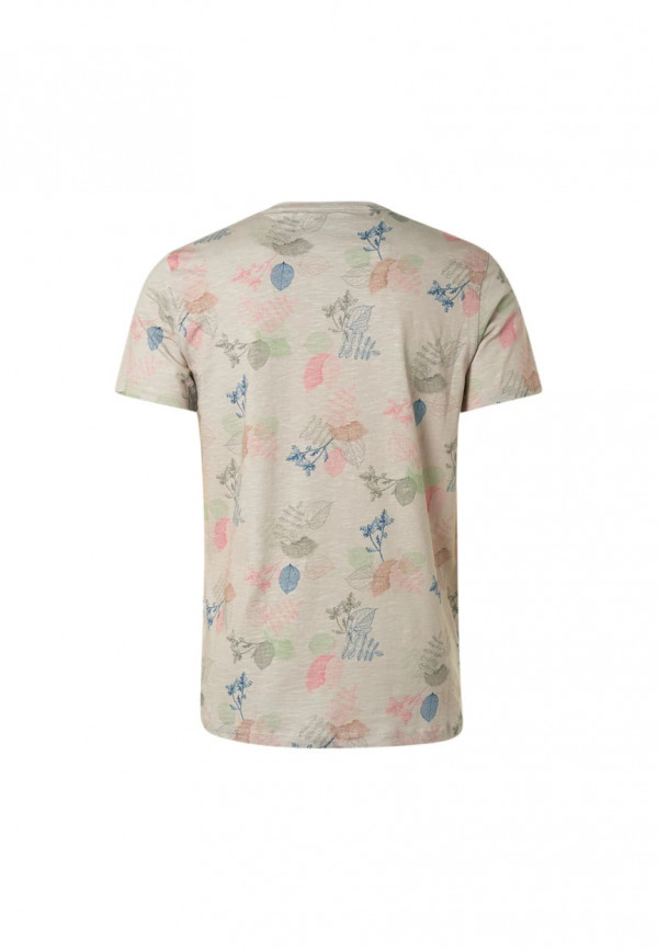 T-SHIRT ΑΠΟ ΟΡΓΑΝΙΚΟ ΒΑΜΒΑΚΙ ALL OVER PRINTED