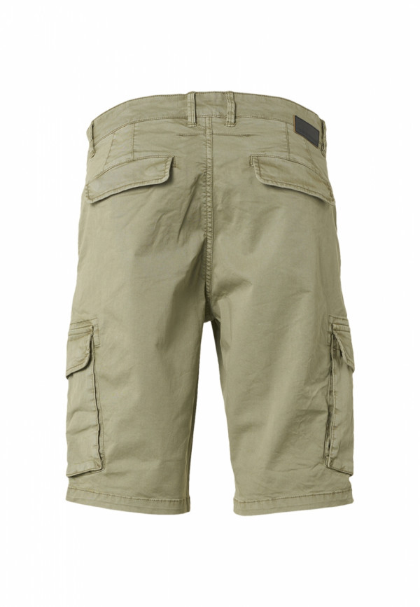 ΒΕΡΜΟΥΔΑ CARGO GARMENT DYED STRETCH STONE WASHED