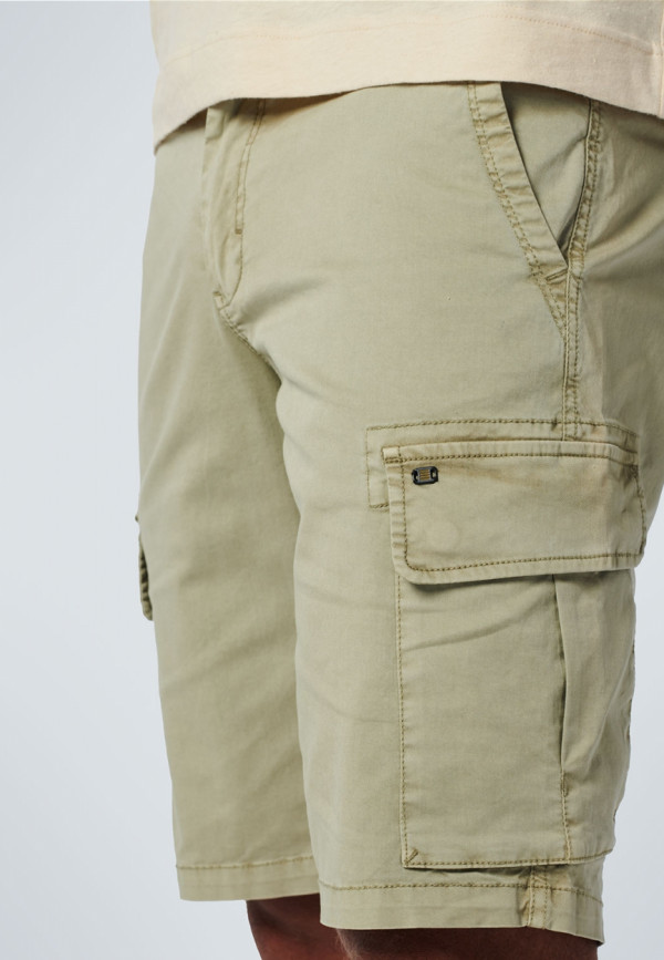 ΒΕΡΜΟΥΔΑ CARGO GARMENT DYED STRETCH STONE WASHED