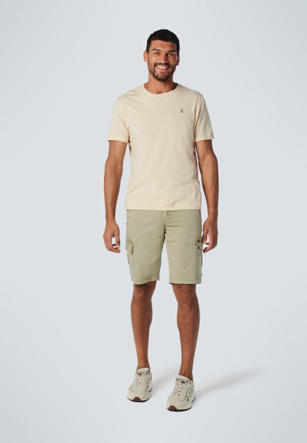 ΒΕΡΜΟΥΔΑ CARGO GARMENT DYED STRETCH STONE WASHED