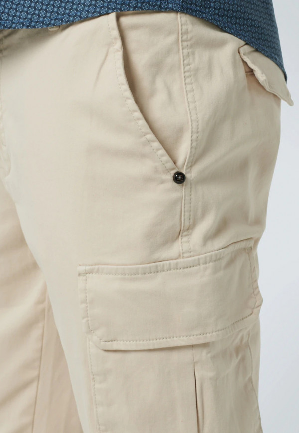 ΠΑΝΤΕΛΟΝΙ CARGO GARMENT DYED STRETCH