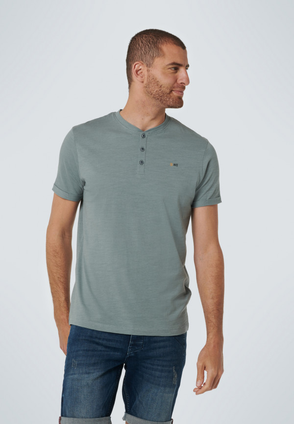 T-SHIRT GRANDDAD SLUB JERSEY RESPONSIBLE CHOICE