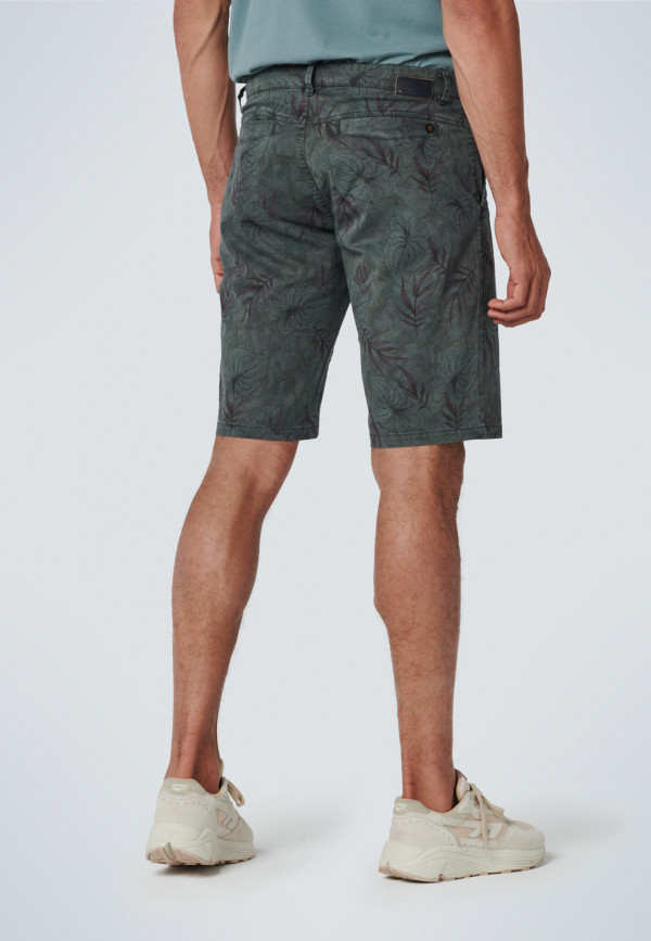 ΒΕΡΜΟΥΔΑ ALL OVER PRINTED GARMENT DYED STRETCH