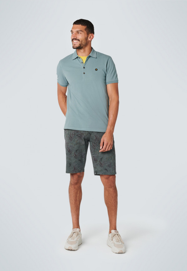 ΒΕΡΜΟΥΔΑ ALL OVER PRINTED GARMENT DYED STRETCH