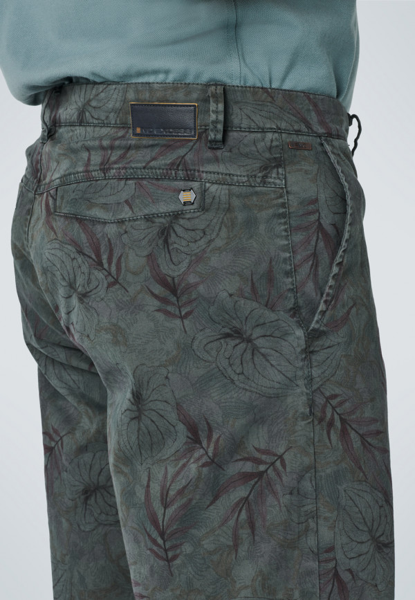 ΒΕΡΜΟΥΔΑ ALL OVER PRINTED GARMENT DYED STRETCH