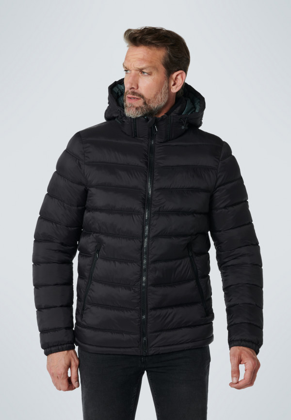 HEAVY PADDED JACKET ME ΑΠΟΣΠΩΜΕΝΗ ΚΟΥΚΟΥΛΑ