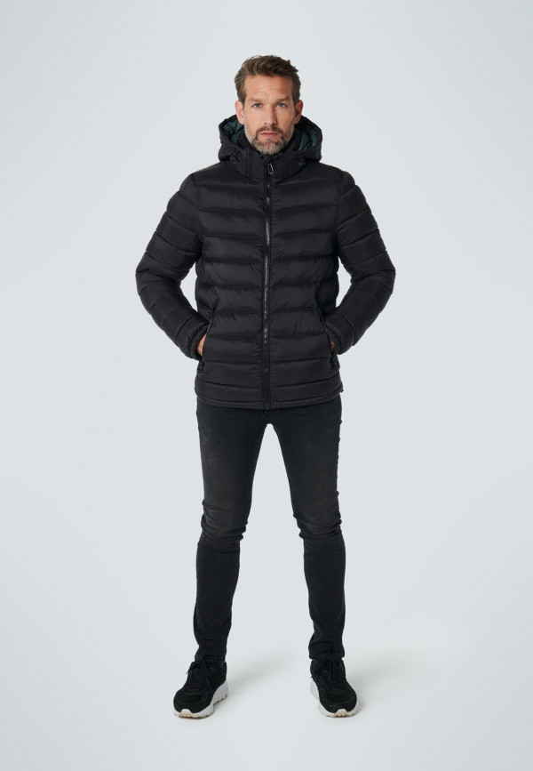 HEAVY PADDED JACKET ME ΑΠΟΣΠΩΜΕΝΗ ΚΟΥΚΟΥΛΑ
