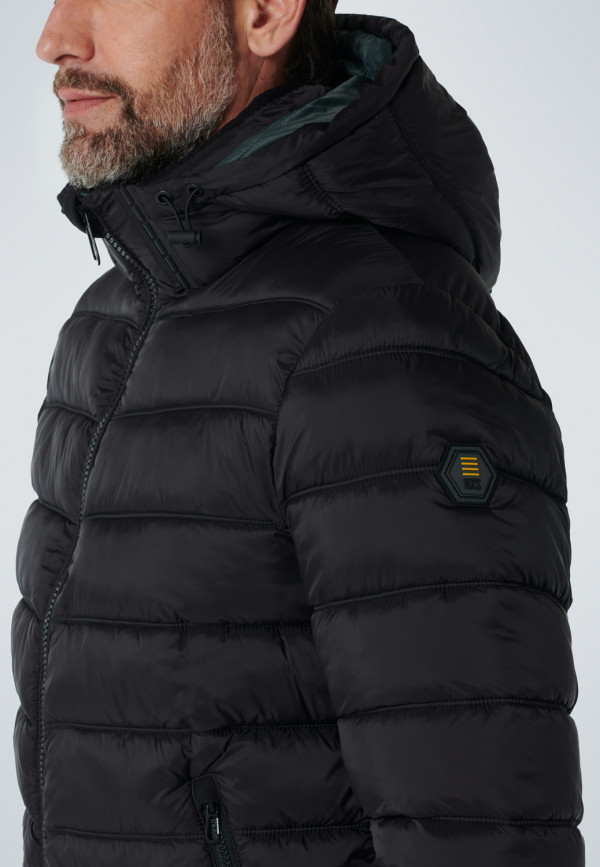 HEAVY PADDED JACKET ME ΑΠΟΣΠΩΜΕΝΗ ΚΟΥΚΟΥΛΑ
