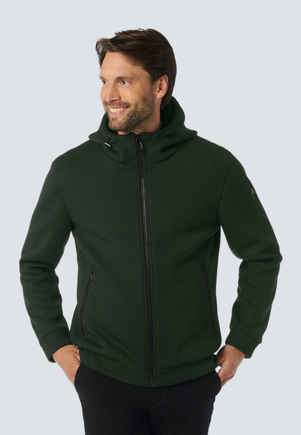 ΜΠΟΥΦΑΝ SHORT FIT HOODED KNITTED