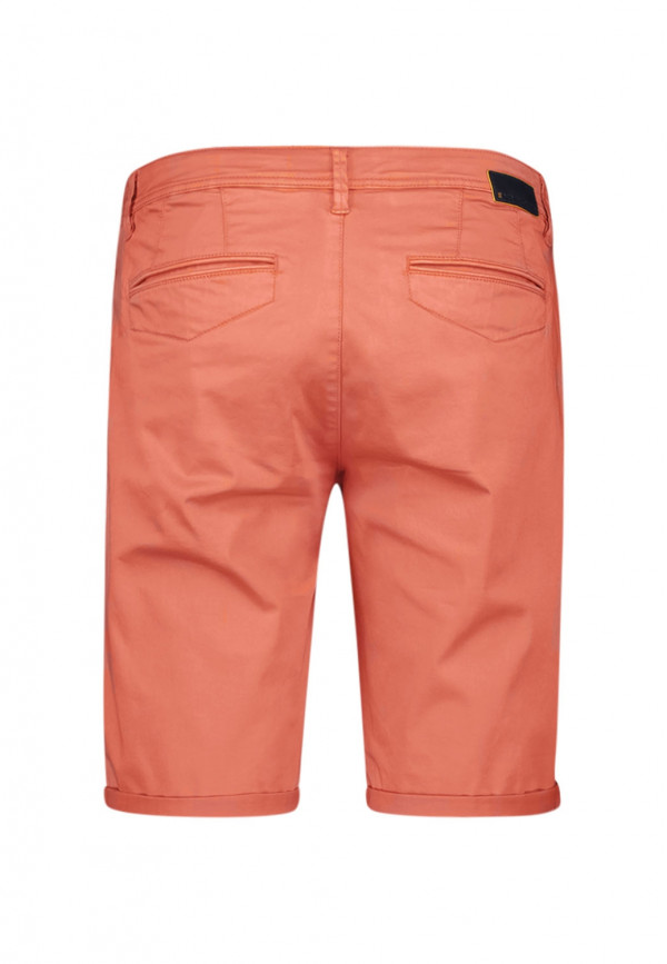 ΒΕΡΜΟΥΔΑ CHINO GARMENT DYED TWILL STRETCH ELASTIC WAISTBAND