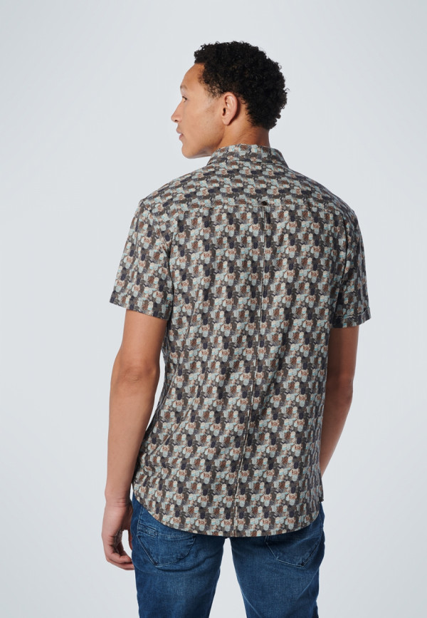 KONTOMANIKO ΠΟΥΚΑΜΙΣΟ ALL OVER PRINTED RESPONSIBLE CHOICE COTTON