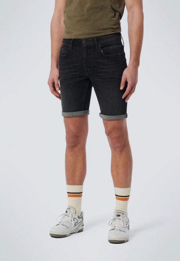 ΒΕΡΜΟΥΔΑ DENIM STRETCH WASHED EFFECT SLIM FIT RESPONSIBLE CHOICE