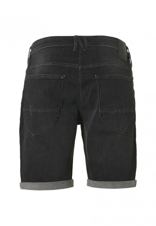 ΒΕΡΜΟΥΔΑ DENIM STRETCH WASHED EFFECT SLIM FIT RESPONSIBLE CHOICE