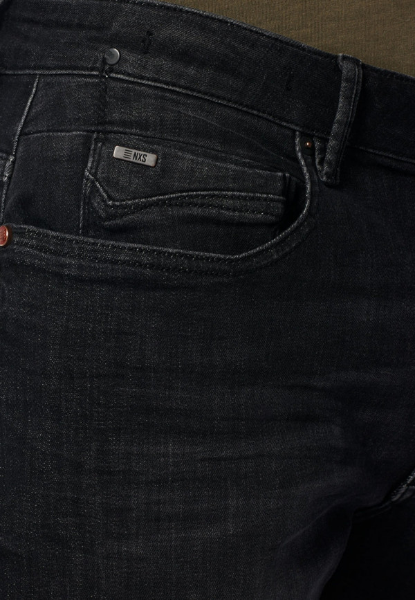 ΒΕΡΜΟΥΔΑ DENIM STRETCH WASHED EFFECT SLIM FIT RESPONSIBLE CHOICE