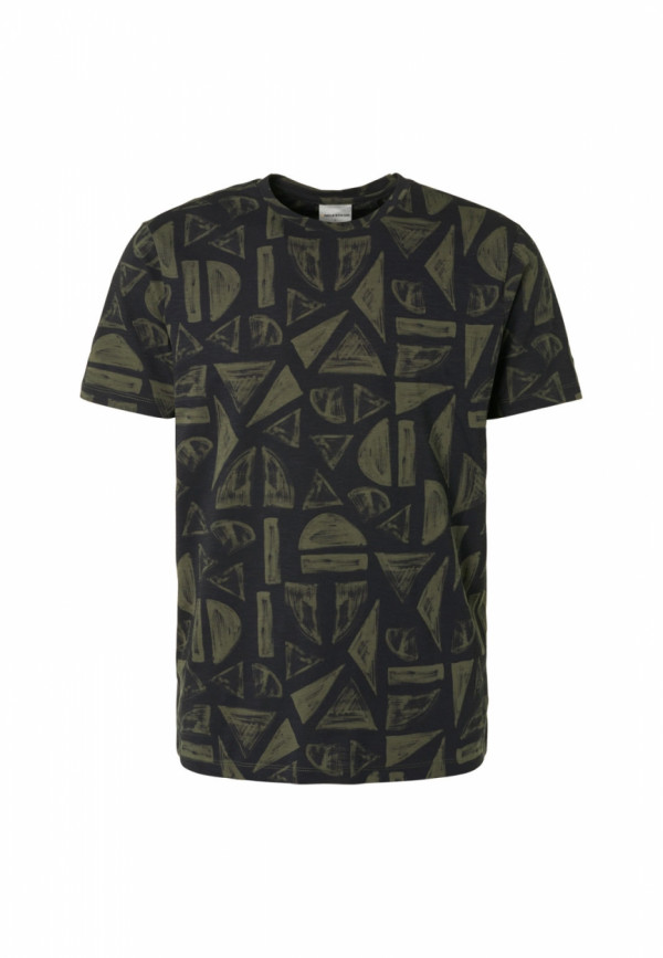 T-SHIRT ALL OVER PRINTED SLUB