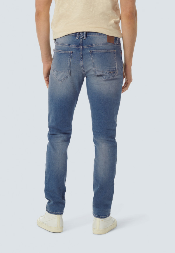 REGULAR FIT STRETCH BLEACHED BLUE DENIM RESPONSIBLE CHOICE