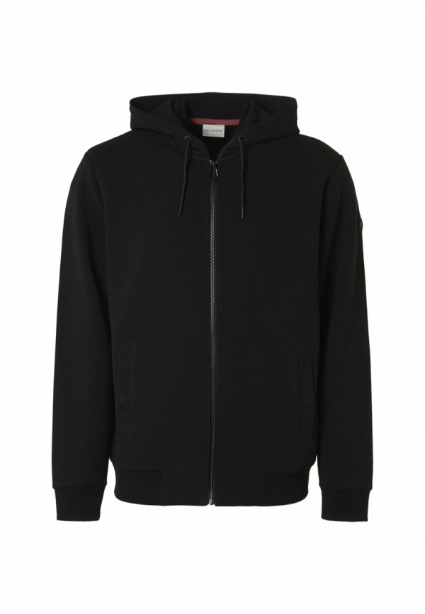 ΦΟΥΤΕΡ ΖΑΚΕΤΑ HOODED RELIEF JACQUARD STRETCH