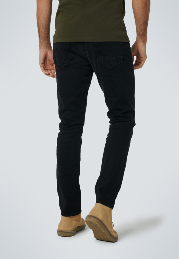 REGULAR FIT STRETCH BLACK DENIM RESPONSIBLE CHOICE