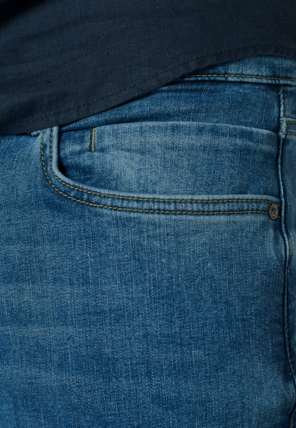 SLIM FIT STRETCH CLASSIC BLUE DENIM RESPONSIBLE CHOICE