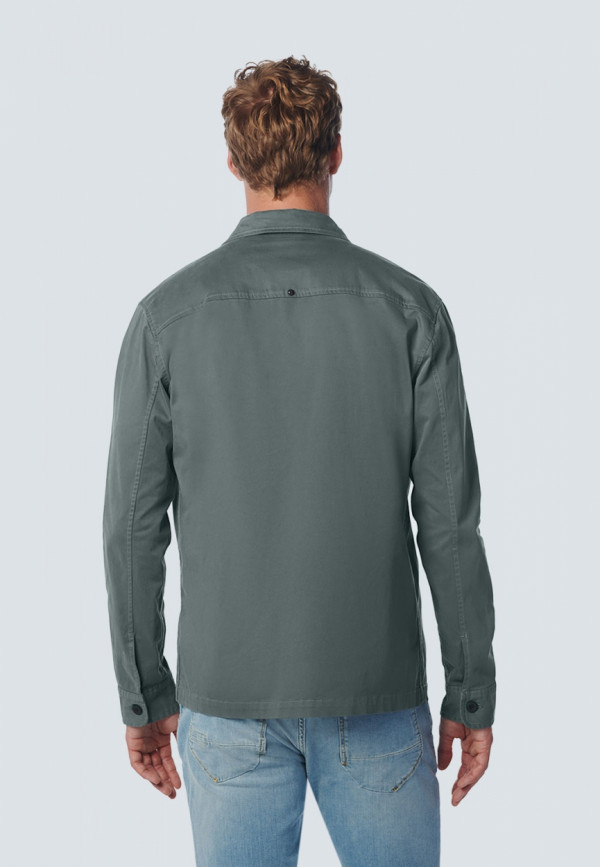 OVERSHIRT BUTTON CLOSURE TWILL STRETCH