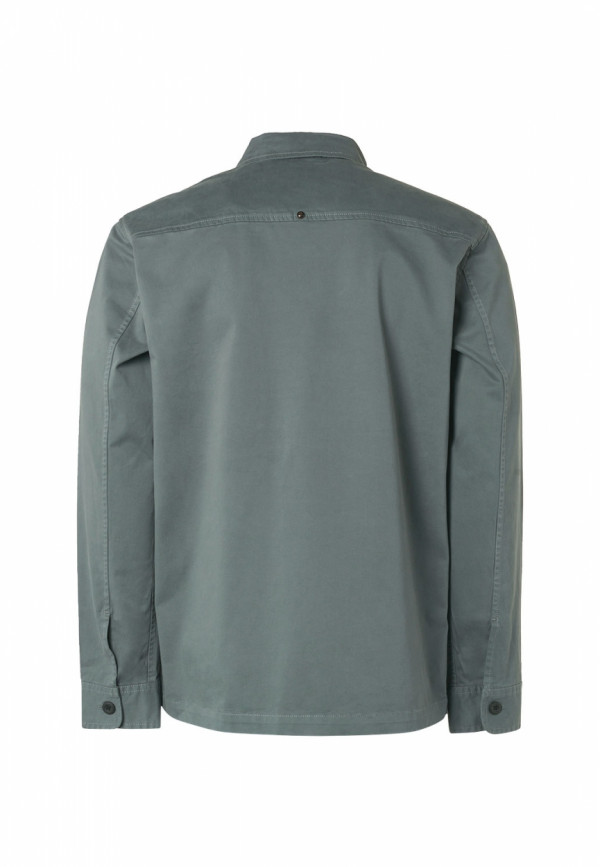 OVERSHIRT BUTTON CLOSURE TWILL STRETCH