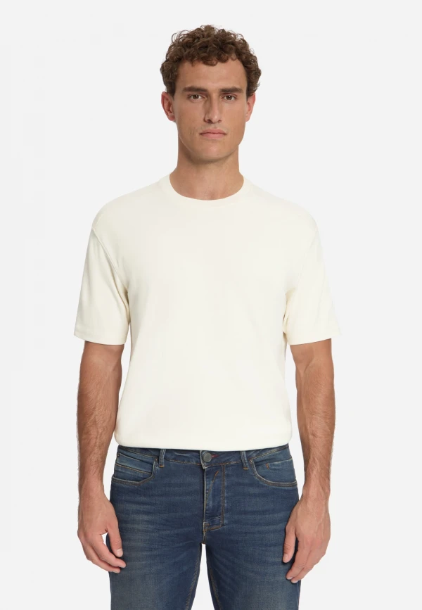 RELAXED FIT DIRTY USED DENIM STRETCH