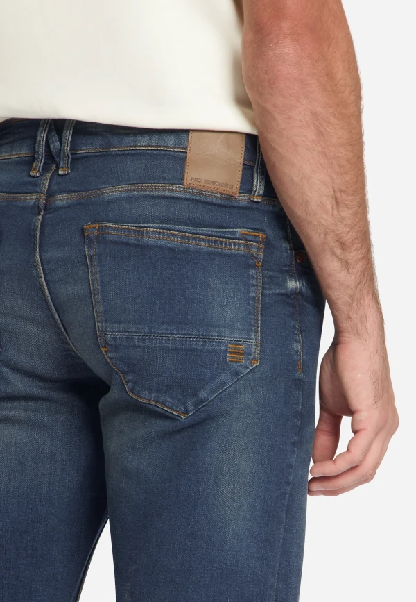 RELAXED FIT DIRTY USED DENIM STRETCH
