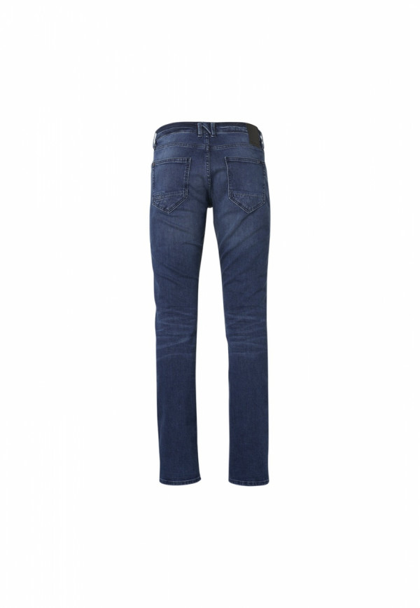 REGULAR FIT STRETCH DARK BLUE DENIM RESPONSIBLE CHOICE