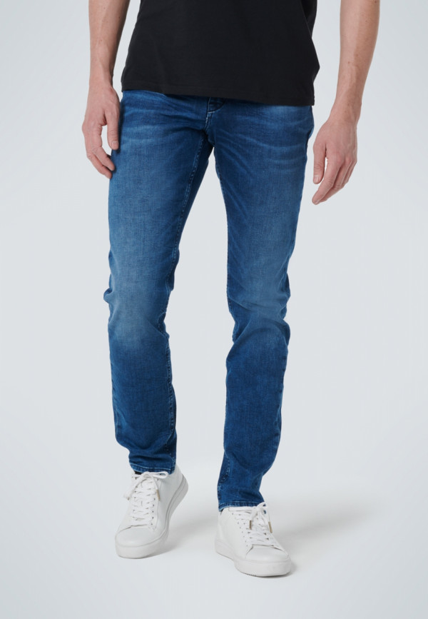 REGULAR FIT STRETCH DARK BLUE DENIM RESPONSIBLE CHOICE