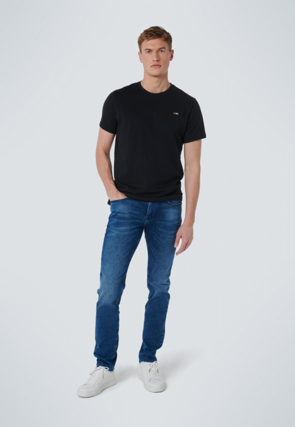 REGULAR FIT STRETCH DARK BLUE DENIM RESPONSIBLE CHOICE