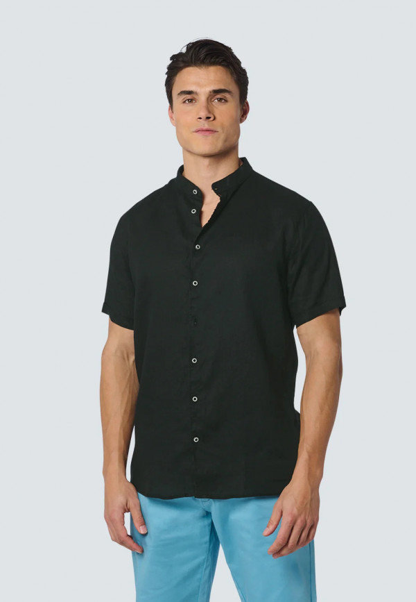 ΛΙΝΟ ΚΟΝΤΟΜΑΝΙΚΟ ΠΟΥΚΑΜΙΣΟ GRANDDAD COLLAR