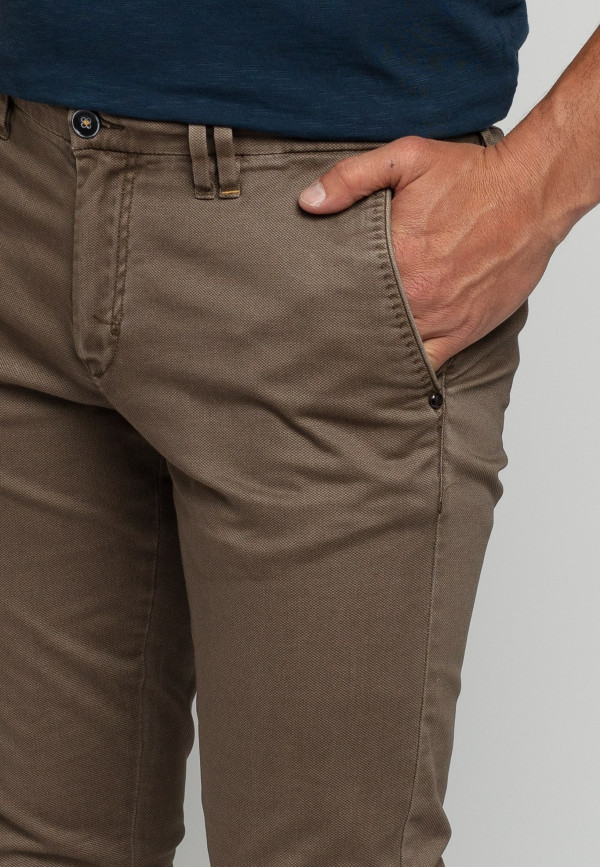 ΠΑΝΤΕΛΟΝΙ CHINO GARMENT DYED ALLOVER PRINTED STRETCH