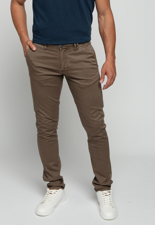 ΠΑΝΤΕΛΟΝΙ CHINO GARMENT DYED ALLOVER PRINTED STRETCH