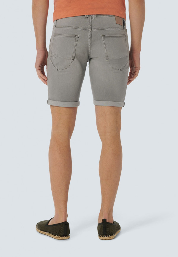 ΒΕΡΜΟΥΔΑ DENIM STRETCH WASHED EFFECT SLIM FIT
