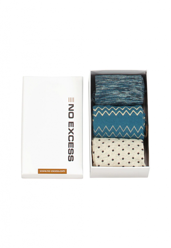 ΣΕΤ ΤΡΙΑ ΖΕΥΓΑΡΙΑ ΚΑΛΤΣΕΣ NO EXCESS GIFT BOX
