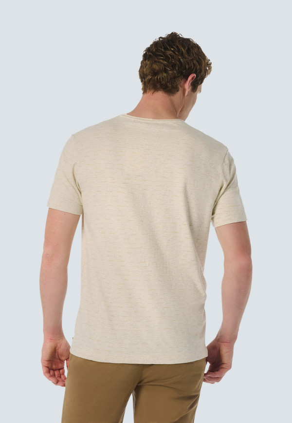 CREWNECK SLUB T-SHIRT ME ΛΙΝΟ