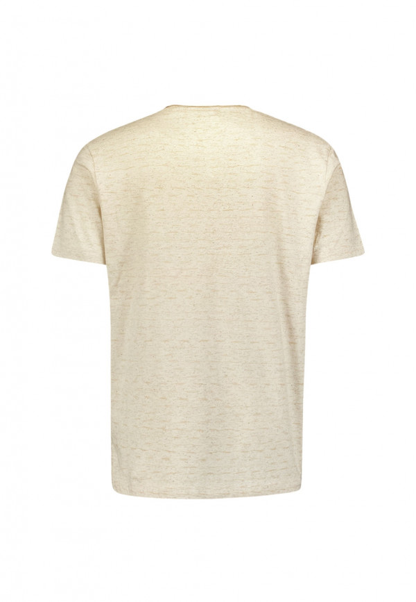 CREWNECK SLUB T-SHIRT ME ΛΙΝΟ