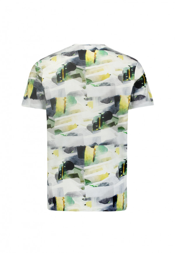 T-SHIRT CREWNECK ALLOVER PRINTED